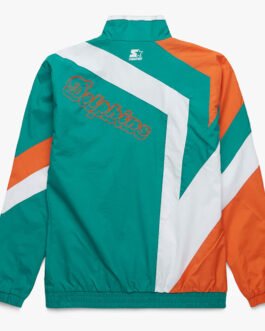 Miami Dolphins Star Windbreaker Jacket