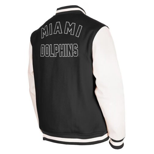 Miami Dolphins Third Down Varsity Jacket - Image 4