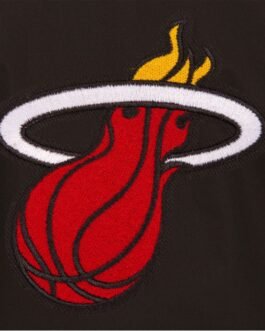 Miami Heat Workwear Cotton Black Jacket