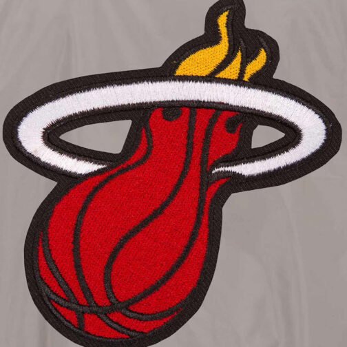 Miami Heat Lightweight Bomber Nylon Jacket - Image 3