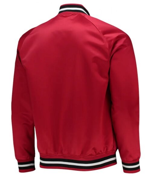 Hardwood Classics Miami Heat Red Jacket - Image 2