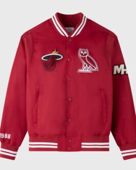 OVO Miami Heat Red Jacket
