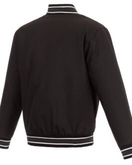 Miami Heat Poly-Twill Black Jacket