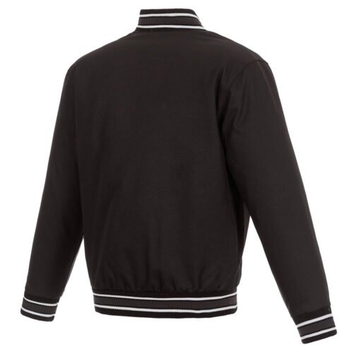Miami Heat Poly-Twill Black Jacket - Image 2