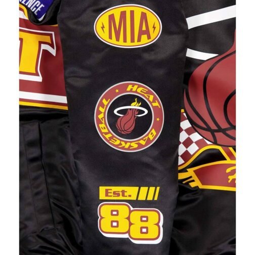Miami Heat Rally Drive 2024 Jacket - Image 5