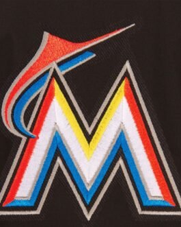 Miami Marlins Workwear Black Jacket