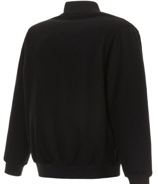 Varsity Miami Marlins Black Wool Jacket - Image 2