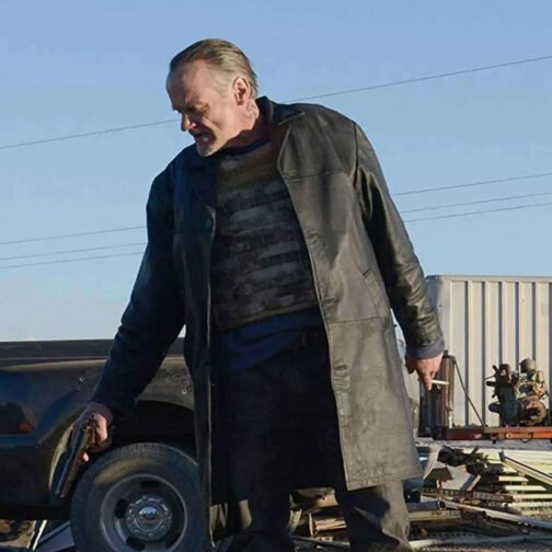 Michael Bowen Breaking Bad Black/Brown Coat - Image 16