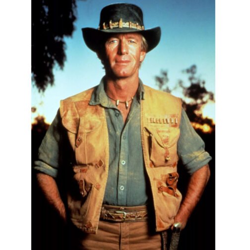 Paul Hogan Crocodile Dundee Vest - Image 7