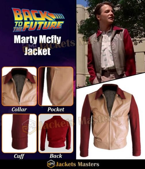Marty Mcfly BTTF 1955 Jacket - Image 14