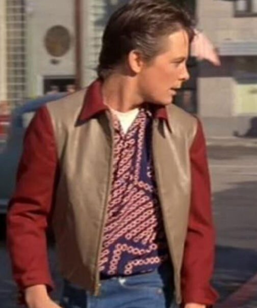 Marty Mcfly BTTF 1955 Jacket - Image 2