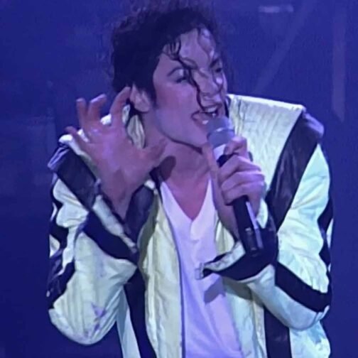 Thriller Michael Jackson White Leather Jacket - Image 11