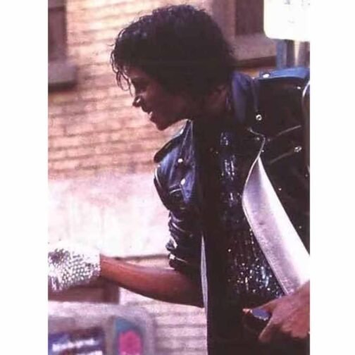 Michael Jackson Pepsi Zipper Leather Jacket - Image 6