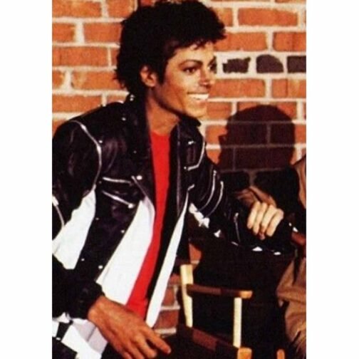 Michael Jackson Pepsi Zipper Leather Jacket - Image 8