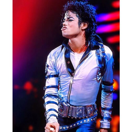 Bad World Tour Michael Jackson Jacket - Image 7
