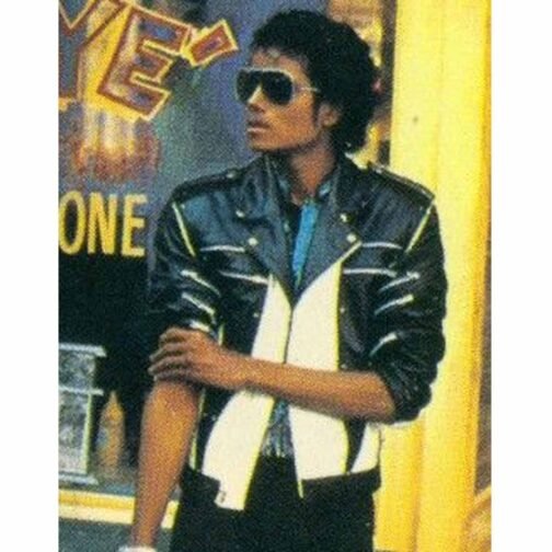 Michael Jackson Pepsi Zipper Leather Jacket - Image 2