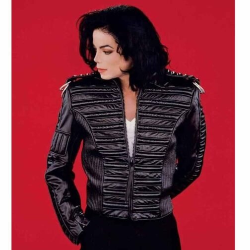 Michael Jackson Man In The Mirror Leather Jacket - Image 14