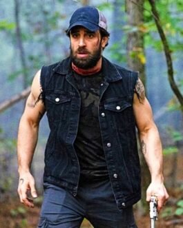 Wrong Place Michael Sirow Denim Vest