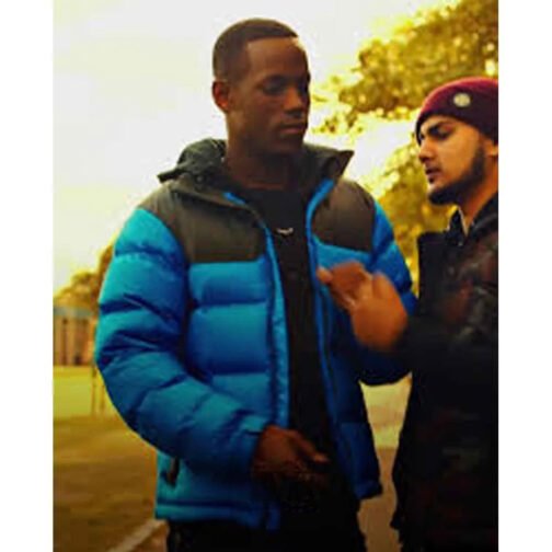 Top Boy Micheal Ward Puffer Jacket - Image 12