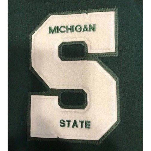 Michigan State Aliyah Moore Varsity Jacket - Image 3