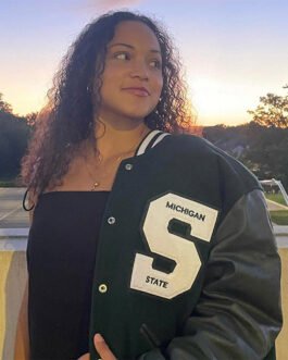 Michigan State Aliyah Moore Varsity Jacket