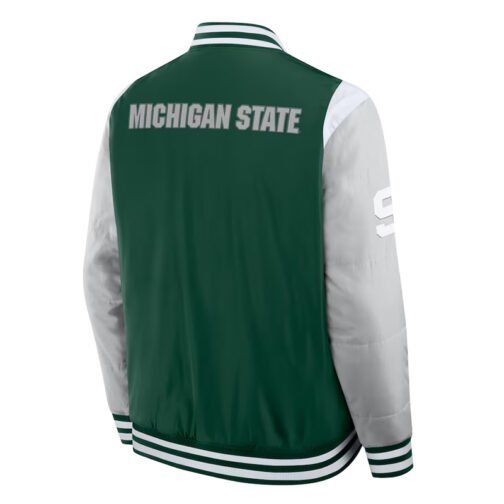 Elements Elite Michigan State Spartans Green Jacket - Image 2