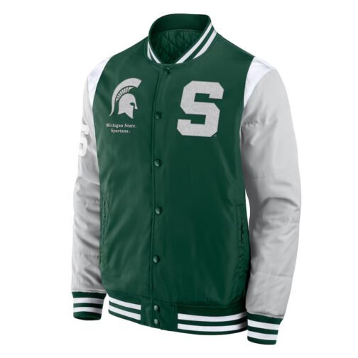Elements Elite Michigan State Spartans Green Jacket