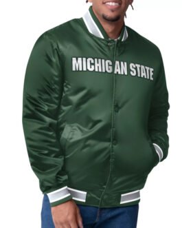 Michigan State Spartans G-III Satin Jacket