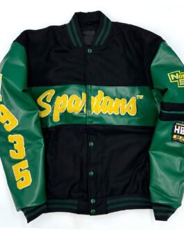Michigan State Spartans Ole Skool Letterman Jacket
