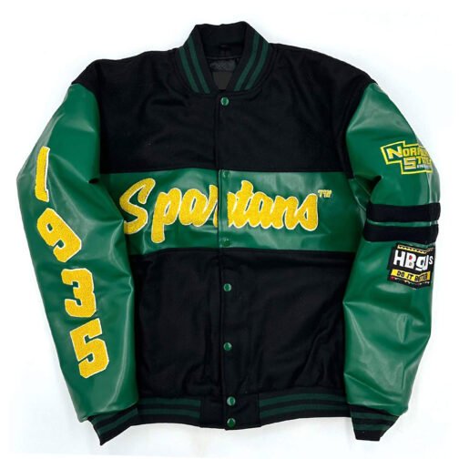 Michigan State Spartans Ole Skool Letterman Jacket