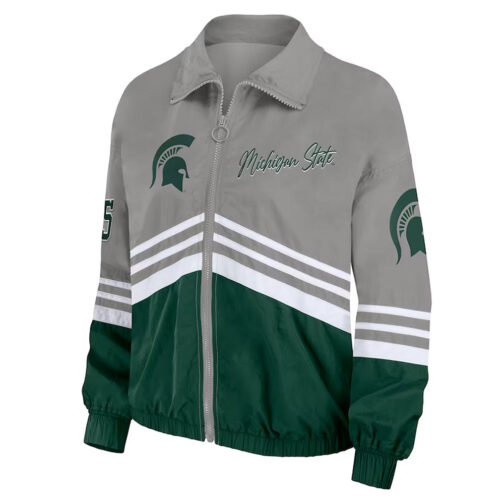 Michigan State Spartans Throwback Windbreaker Jacket