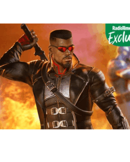 Blade Midnight Sun Black Leather Coat