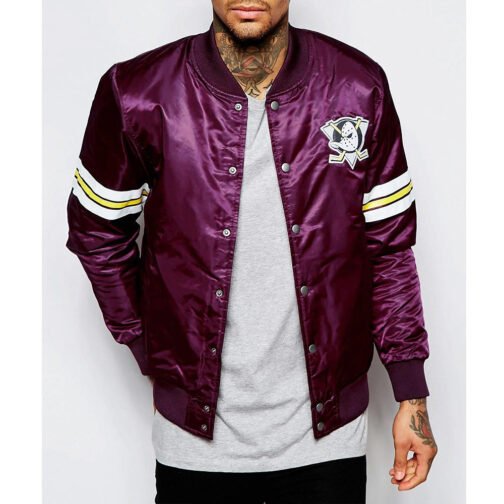 Purple Mighty Ducks Jacket