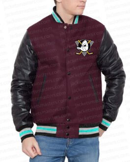 Anaheim Mighty Ducks Varsity Jacket