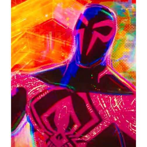Miguel O’Hara Spider Man Across The Spider-Verse Leather Jacket - Image 7