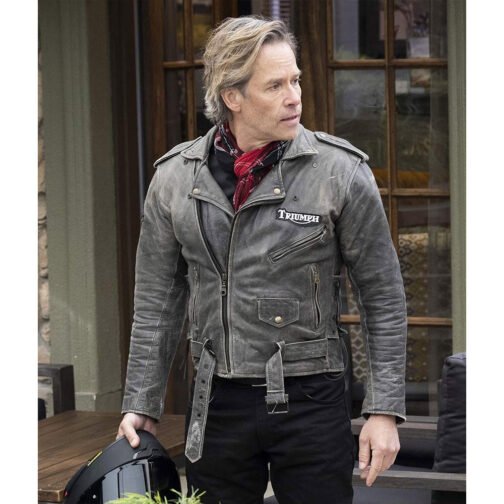 Guy Pearce Neighbours Leather Jacket