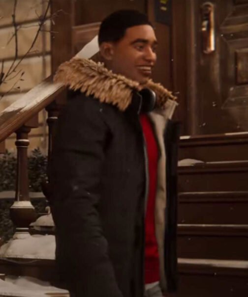 Spider-Man Miles Morales Hooded Parka - Image 8