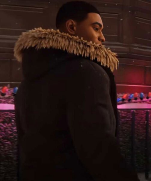 Spider-Man Miles Morales Hooded Parka - Image 7