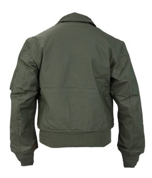 Top Gun Maverick Miles Teller Green Cotton Jacket - Image 3