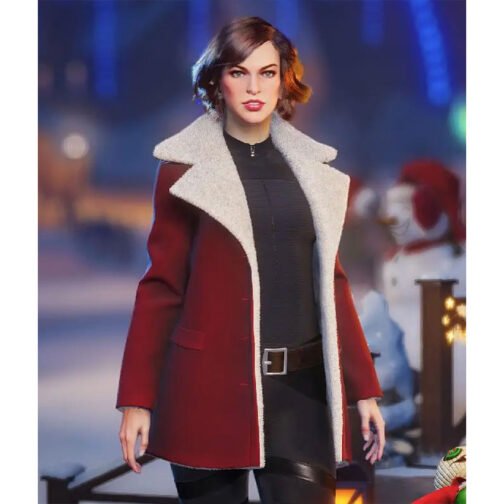 World of Tanks Holiday Ops Milla Jovovich Red Coat - Image 3