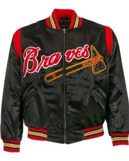 Milwaukee Braves 1957 Bomber Satin Jacket