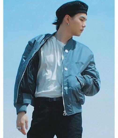 Yet To Come Min Yoon-Gi Grey Jacket - Image 8