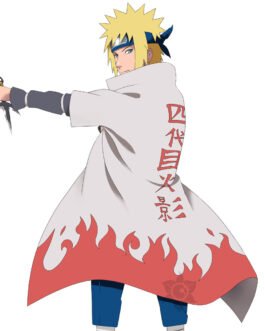 4th Hokage Minato Namikaze White Cloak