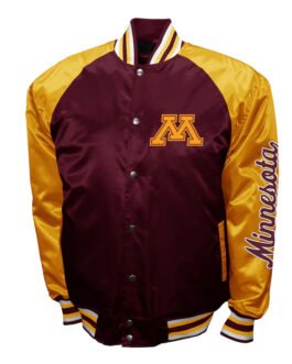 Minnesota Golden Gophers The Game Maroon Satin Jacket