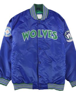 All Star Weekend Minnesota Timberwolves Blue Jacket
