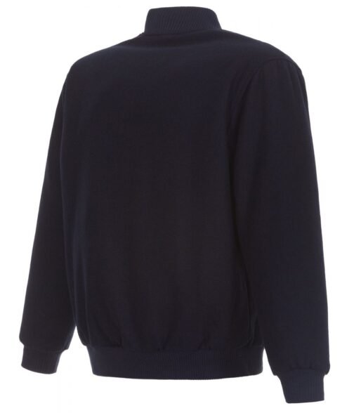 Varsity Minnesota Timberwolvesvarsity Navy Blue Wool Jacket - Image 2
