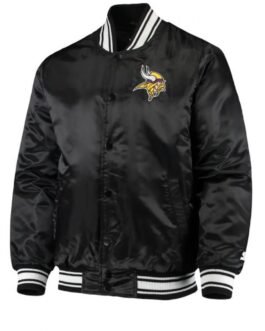 Minnesota Vikings Starter Black Jacket