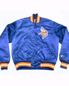 Minnesota Vikings Satin Jacket