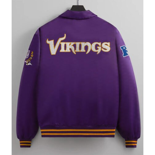 Minnesota Vikings Cover Bomber Jacket - Image 2