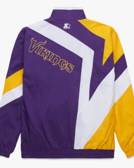 Minnesota Vikings Star Windbreaker Jacket